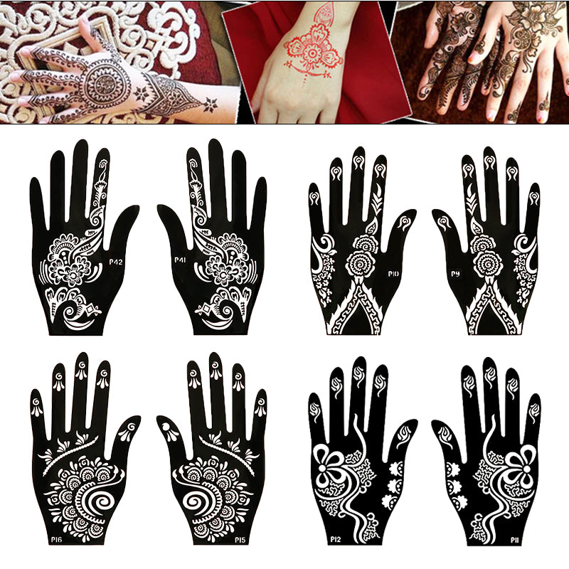 Apcute Mehandi Sets For Hands (Pack Of 3)
