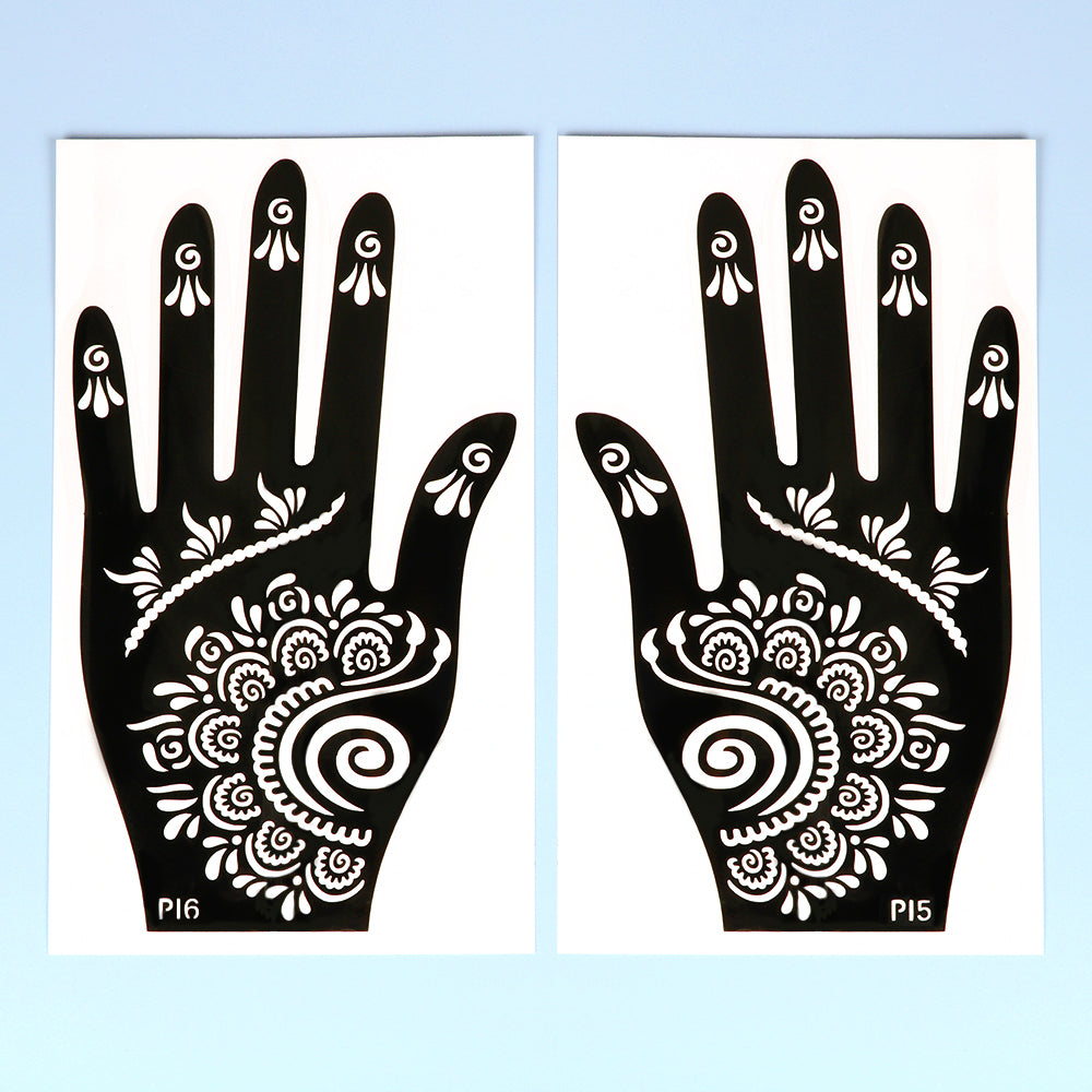 Apcute Mehandi Sets For Hands (Pack Of 3)
