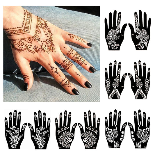 Apcute Mehandi Sets For Hands (Pack Of 3)